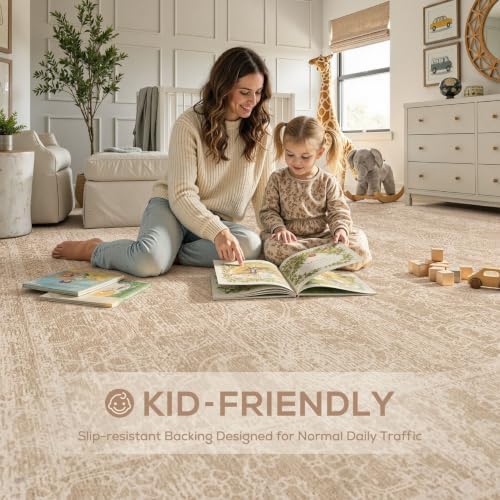 Nakagishi Neutral 10x14 Area Rug - Image 6