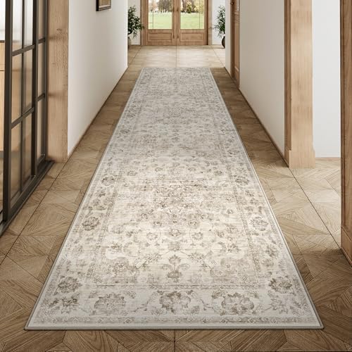 2x10 Beige Neutral Runner Rug - Image 3