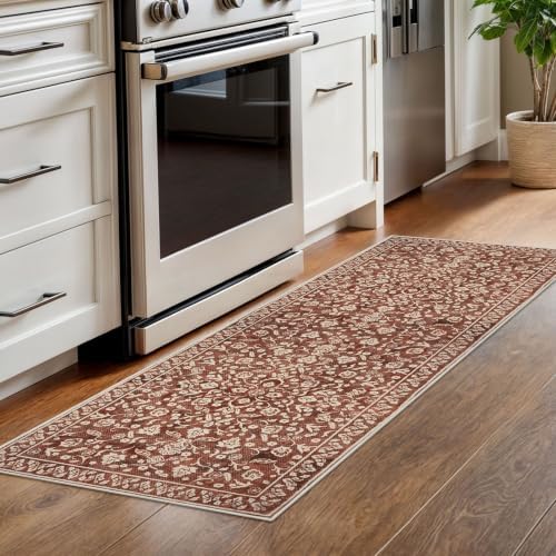 Washable Vintage 2x6 Runner Rug Non Slip Runners - Image 2
