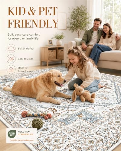OLANLY 2x6 Washable Runner Rug, Soft Non Slip Carpet - Image 5