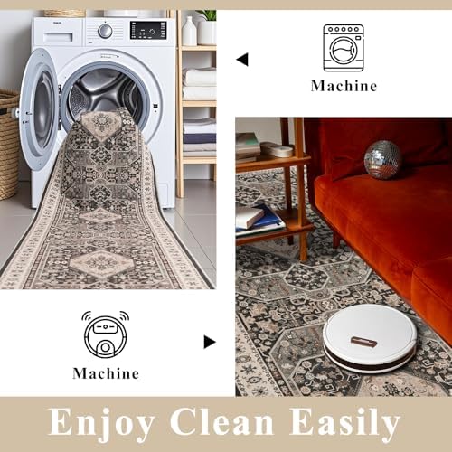 RUUGME 4x10 Washable Runner Rug - Image 5