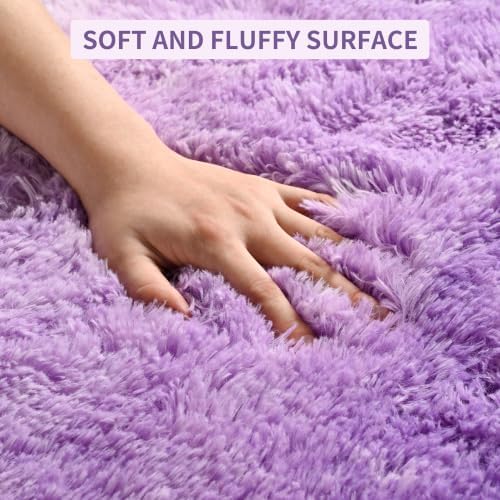Tepook Soft Fluffy Rugs for Living Room, 5x8 Shaggy Area Rug for Bedroom - Image 7
