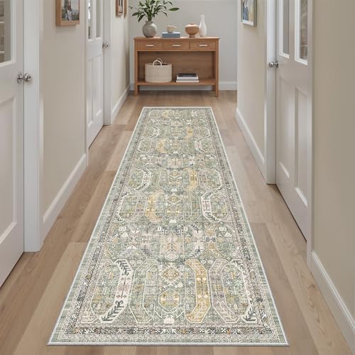 Madane Hallway Runner Rug 2x8 Washable Kitchen Rugs Non-Slip - Image 2