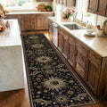 Vacuum-Friendly, 2x10 Washable Area Rug by meejou