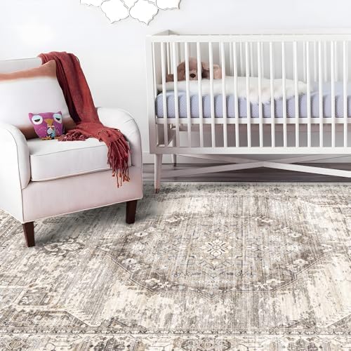 Area Rugs 10x14 Living Room: Machine Washable Rug - Image 3