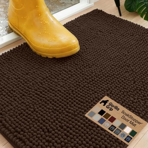 GORILLA GRIP SoakSTOPPER Indoor Door Mat by GorillaGrip