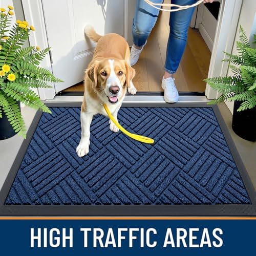 OLANLY Front Door Mat Outside Entrance 59x34, Waterproof Heavy-Duty Doormat - Image 6