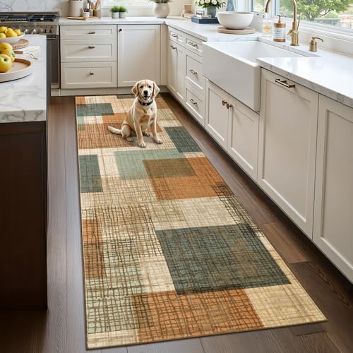 Washable 2x8 Runner Rug for Hallway Kitchen Bedroom - Image 2