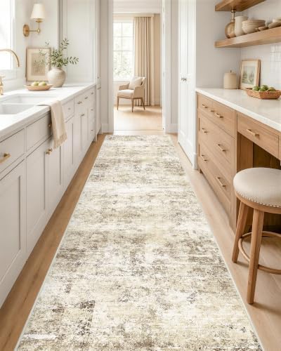 OLANLY 2x10 Washable Runner Rug, Soft Non Slip Carpet by OLANLY