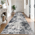 IOHOUZE Abstract Runner Rug 3x14 Ft Washable Runners by iOhouze