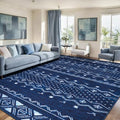 SERISSA 8x10 Washable Non-Slip Boho Area Rug by SERISSAHomeDecorCollection