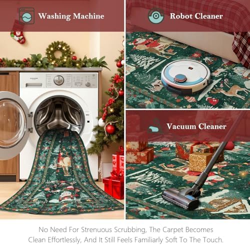 Rugxara Christmas Rug 4x6 Area Rugs - Image 6