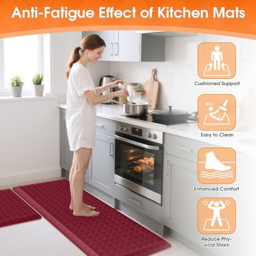 TranquilRelax 4/5 Inch Anti Fatigue Kitchen Mats - Image 4