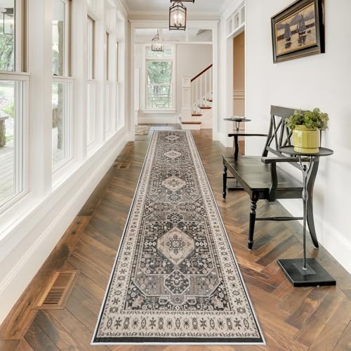 2'6x12 Hallway Washable Runner Rug by RUUGME