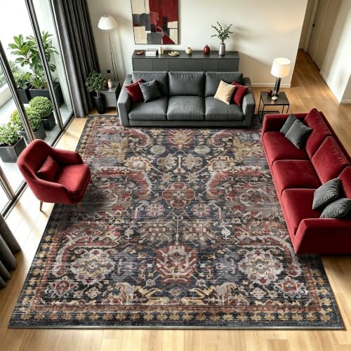 RUGSURE Washable Area Rugs by RUGSURE