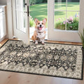 Black Entryway 2x4 Runner Rug: Runners by TOPRUUG