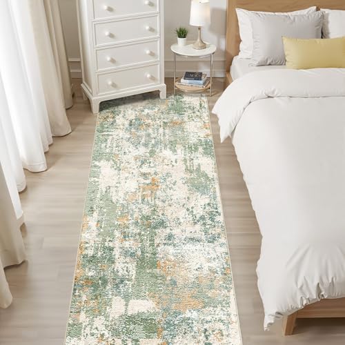 LOONGRUG Runner Rug 3x10 Washable Non-Slip Kitchen Neutral Modern Rug - Image 6