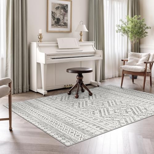 Miukiki 4x6 Washable Area Rug Non Slip Rug - Image 7
