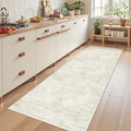 2'6 x 8' Runner Rug Non Slip, Washable Kitchen Rugs by Restydon