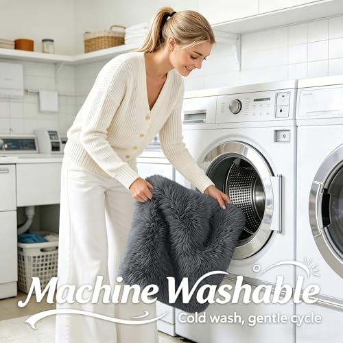 OLANLY 8x12 Machine Washable Large Area Rugs - Image 2