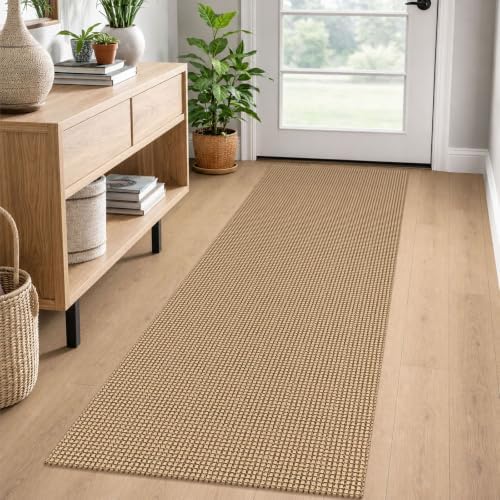 EARTHALL Woven Runner Rug 2x6 Ft Washable Runners by EARTHALL