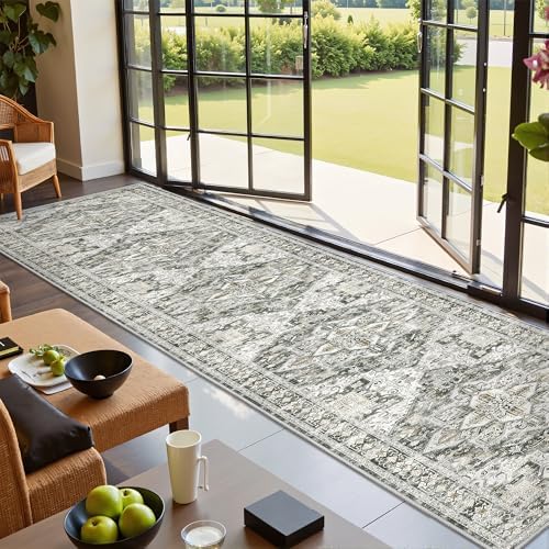 Hallway Runner Rug 2x12 Extra Long Washable Runner - Image 4