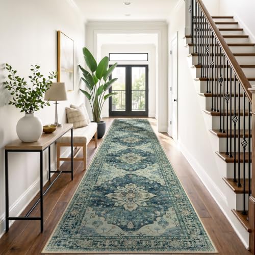 RELEANY Washable Area Rug, Runner 3'x20' by RELEANY