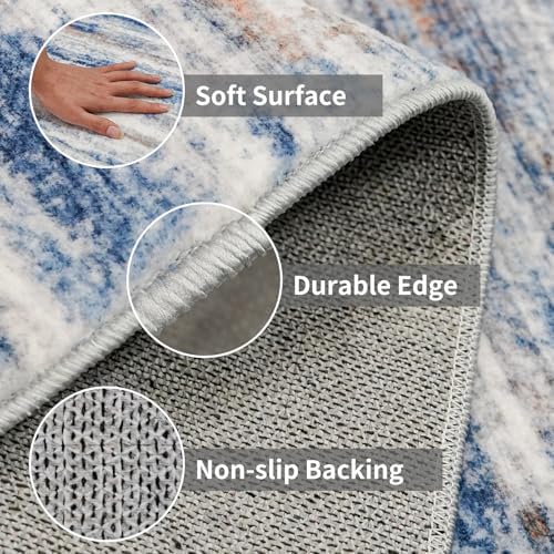 3x20 Washable Hallway Runner Rug: Extra Long Runners - Image 5