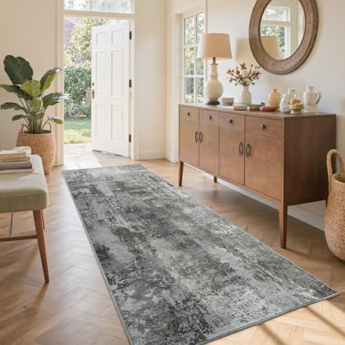 2x6 Ft Abstract Washable Runner Area Rugs by Cuzwlovita