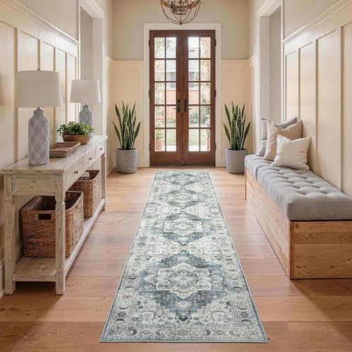 Lessymo Washable 2x10 Long Runner Rugs, Soft by Lessymo