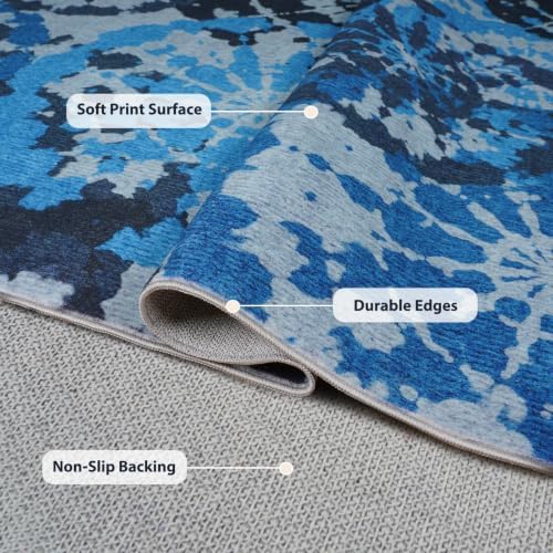 Large Boho Modern 9x12 Area Rug - Image 7