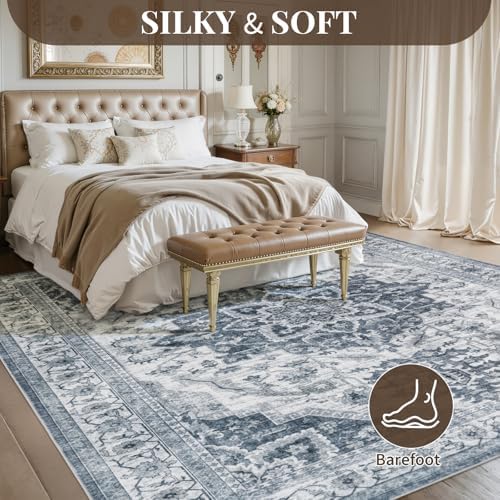 UKISS Washable Rugs 8'x10' Area Rugs - Image 3