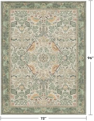 Hazo Haus Washable 6x8 Area Rug - Image 2