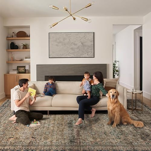 Ruaruarug Washable Area Rug 6×9 - Image 3