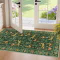 DUKINO 2x4 Rug for Entryway, Animal Washable Runner Rug for Kitchen by DUKINO