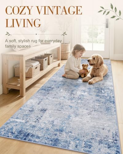 OLANLY 2x8 Washable Runner Rug, Soft Non Slip Carpet - Image 3