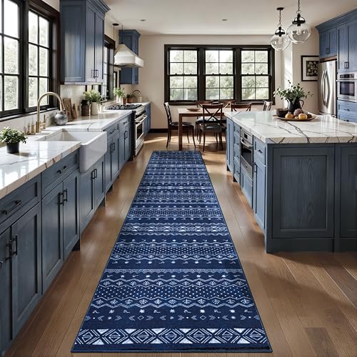 SERISSA 2x10 Washable Non-Slip Boho Runner Rug - Image 2