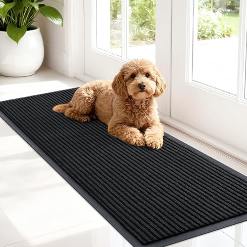OLANLY Front Door Mat 47x17, Waterproof Heavy-Duty Indoor Outdoor Doormat by OLANLY