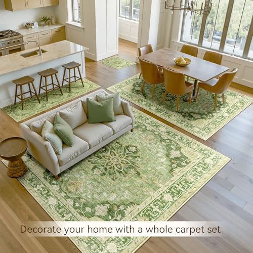 RELEANY Washable Area Rug, Runner 2'x8' - Image 2