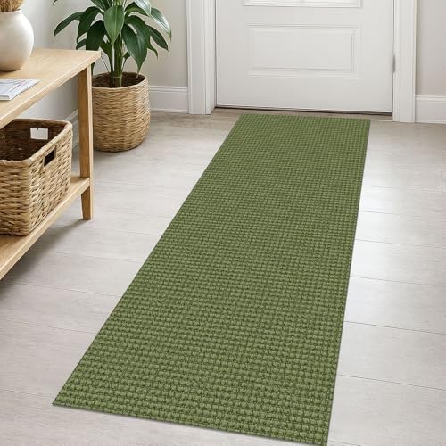 EARTHALL Woven Runner Rug 2x5 Ft Washable Runners by EARTHALL