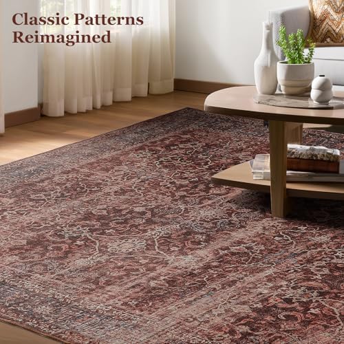 3x8 Hallway Runner Rug, Entryway Kitchen Runners Non Skid Washable 8 ft - Image 6