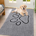 Smiry Dog Door Mat for Muddy Paws, Absorbent Non Slip Dirt Trapper by Smiry