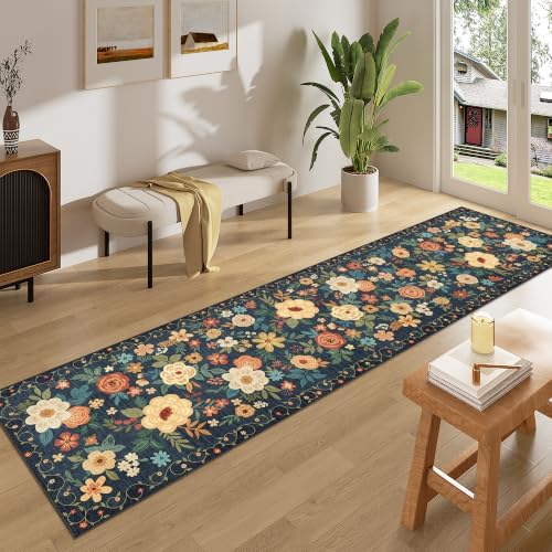 DUKINO 2x10 Runner Rug, Washable Kitchen Runner Rug Non Slip - Image 3