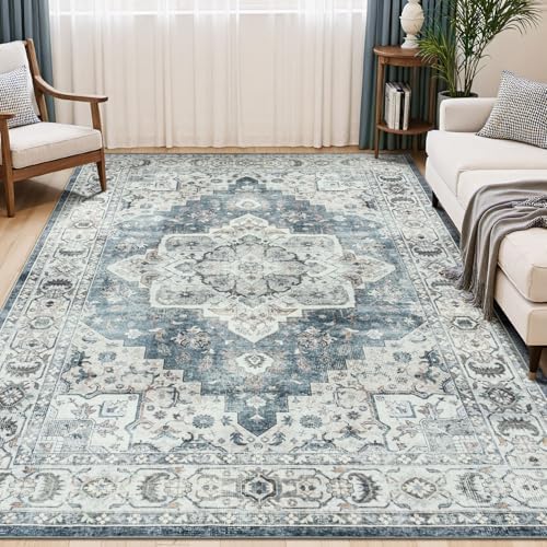 Lessymo 6 x 9 Washable Area Rugs by Lessymo