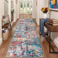 Tangsoo Abstract 3x7 Washable Runner Rug by Tangsoo