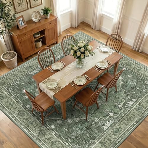 RELEANY Washable Area Rug, Square 10'x10' by RELEANY