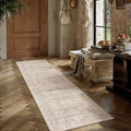 HUGEAR Beige Washable 3x10 Runner Rugs by HUGEAR