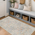 Washable 3x6 Runner Rug for Entryway by HazoHaus