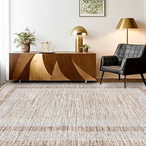 GarveeHome Small Bedroom Area Rug 3x5 Bordered Rug by GarveeHome