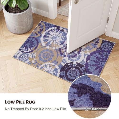 Washable 2x3 Entry Rug, Boho Modern Small Throw Rugs - Image 6